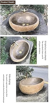 一葉の小舟  異形  台の鉢  個性 レトロ  陶磁器  洗面器 Amazon.co.jp: 【排水セット付き】 洗面ボウル 陶器 豪華 手洗器